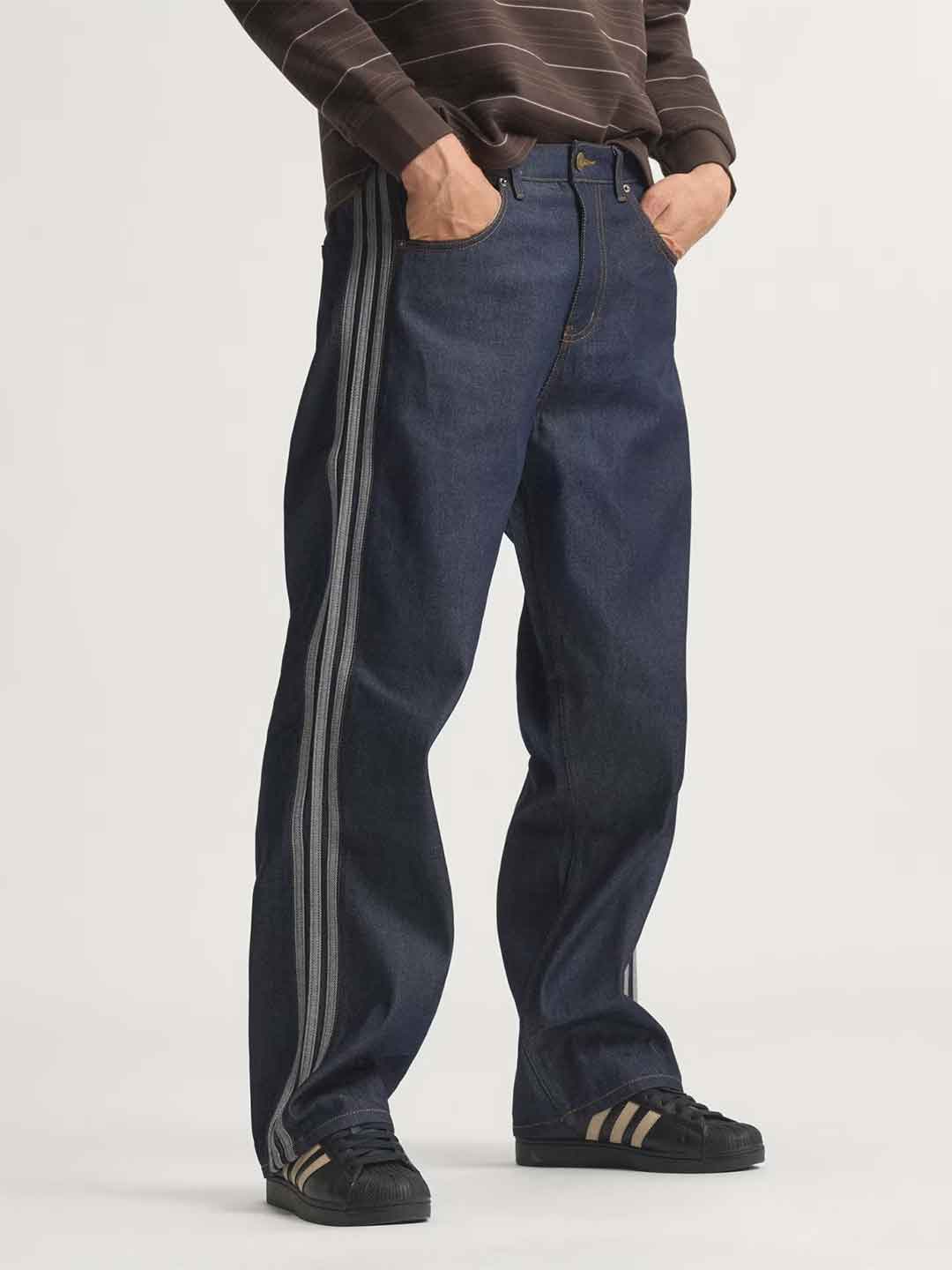 Adidas Firebird Adicolor jeans blu KS6924 BLU ADIDAS 