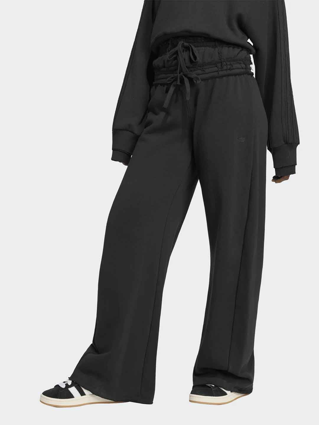 Adidas SST Double Waisted pantalone nero con doppio bustino KS9235 NERO ADIDAS 