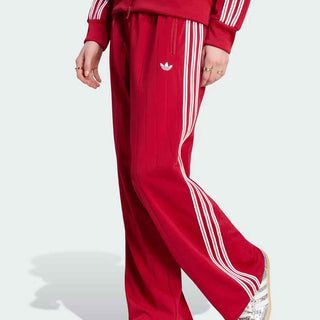 Adidas Pinstripe Firebird pantalone rosso con bande bianche KS9977 ROSSO ADIDAS 