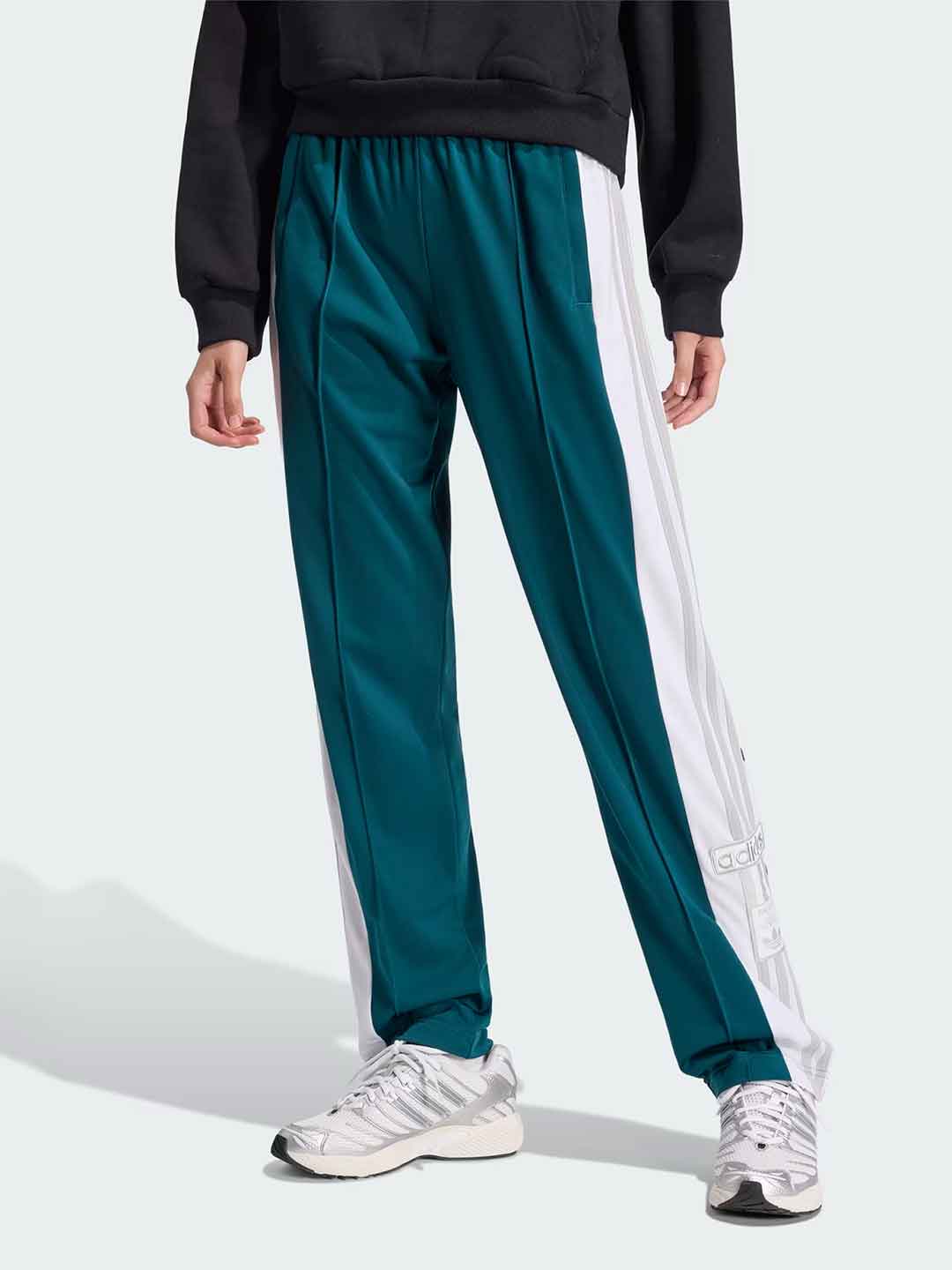 Adidas Adibreak pantalone ottanio con bande bianche KT0030 OTTANIO ADIDAS 