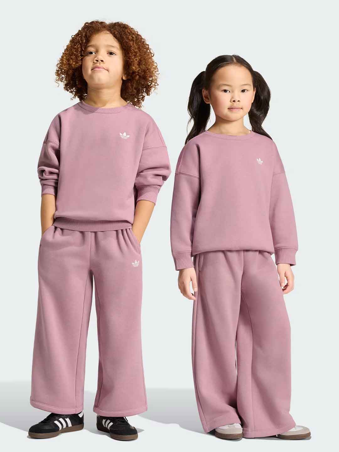 Adidas coordinato kids rosa 4-7 anni KT2242 ROSA ADIDAS 