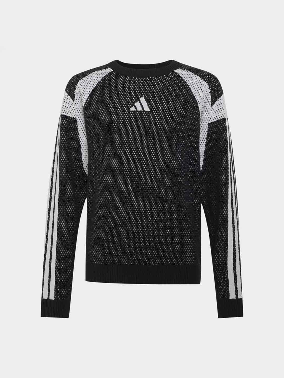 Adidas t-shirt kids nero traforata 5-16 anni KT9295 NERO ADIDAS 