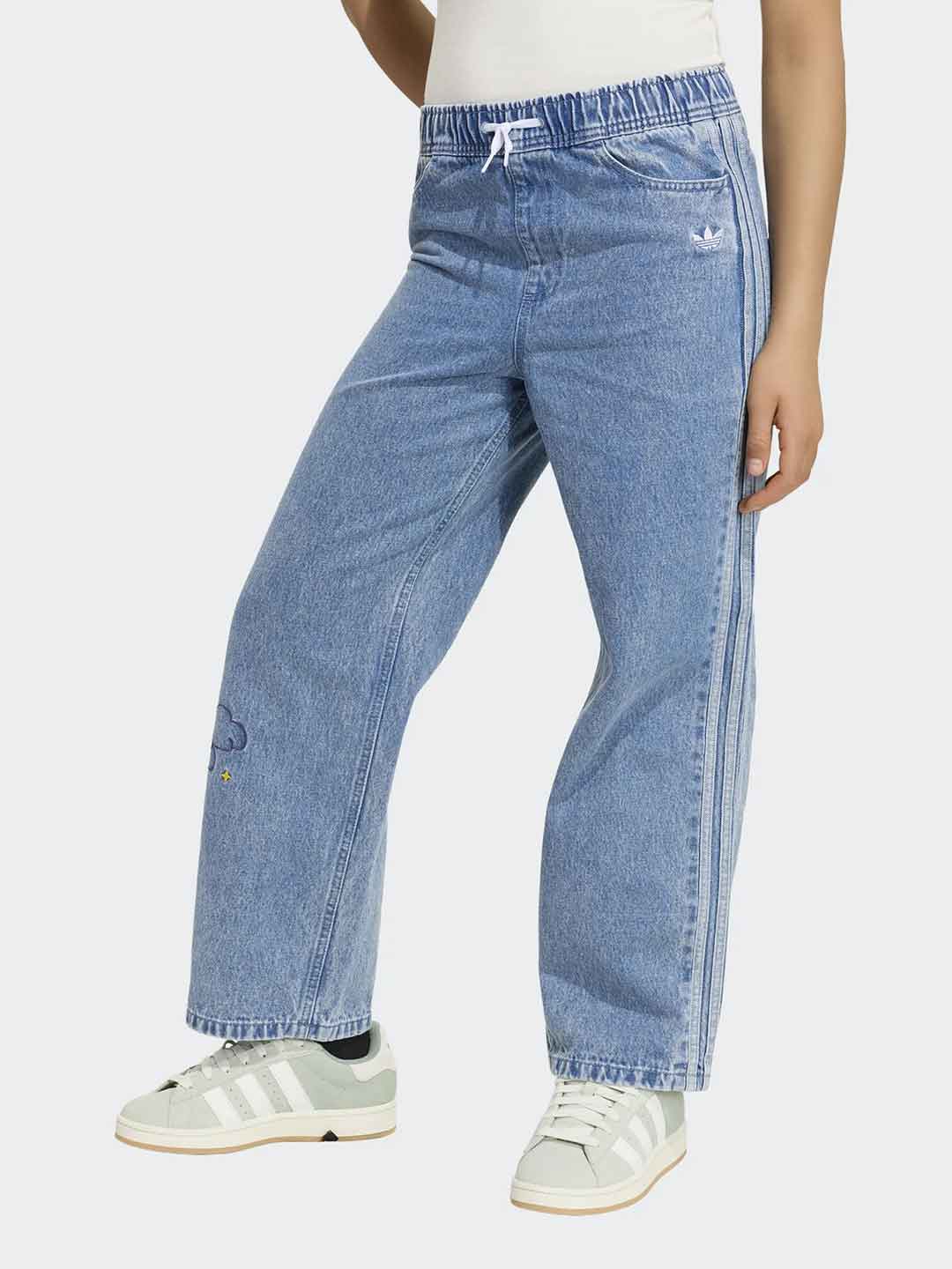 Adidas Care Bears jeans kids con orsetto 7-15 anni KU8337 JEANS ADIDAS 