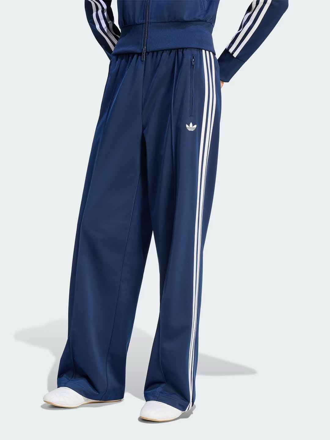 Adidas Firebird pantalone blu con bande bianche KV5403 BLU ADIDAS 