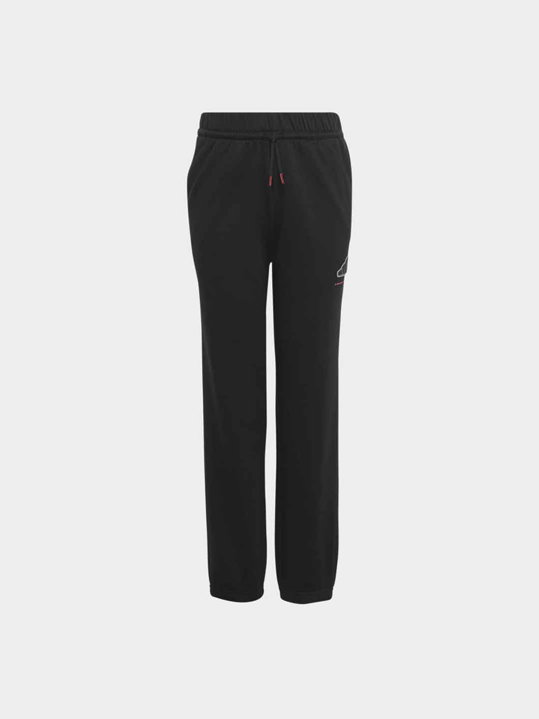 Adidas Slogan Fleece pantalone kids nero 7-16 anni KW9983 NERO ADIDAS 