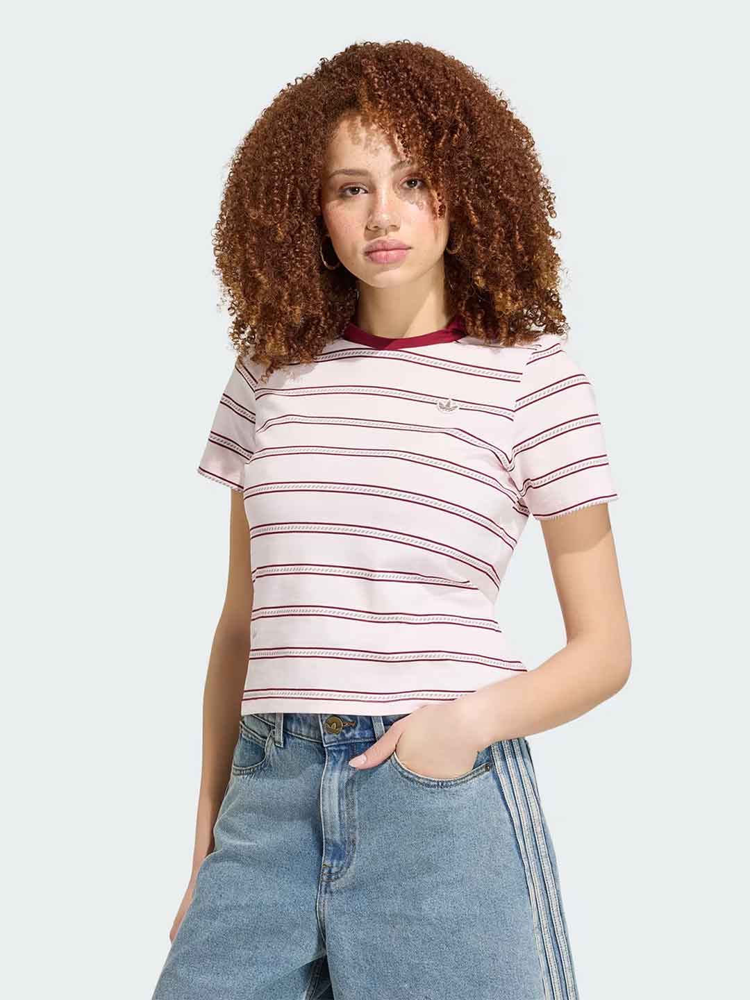 Adidas Polo Resort S W2 t-shirt rosa KX0741 ROSA ADIDAS 