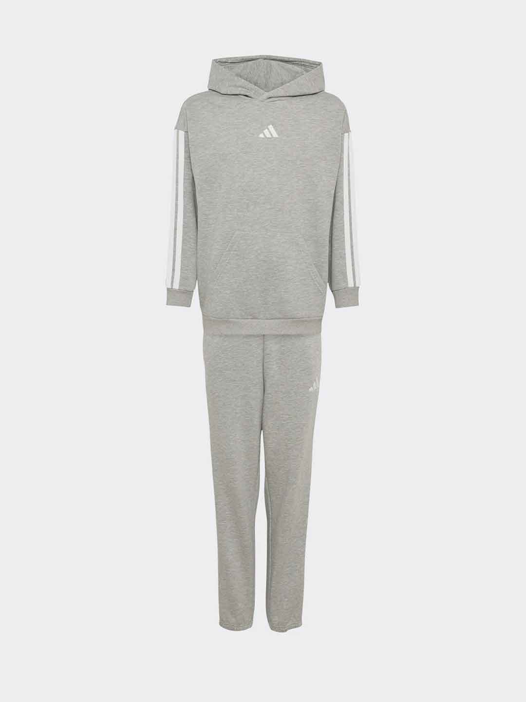 Adidas coordinato kids grigio 7-16 anni KY5497 GRIGIO ADIDAS 
