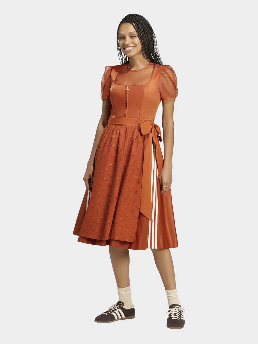 Adidas Originals Dirndl abito arancio LG2245 ARANCIO ADIDAS 