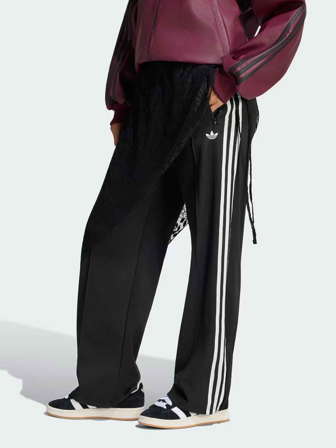 Adidas Firebird pantalone nero con gonna in merletto LG4271 NERO ADIDAS 