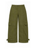 All Or Nothing pantalone verde cargo