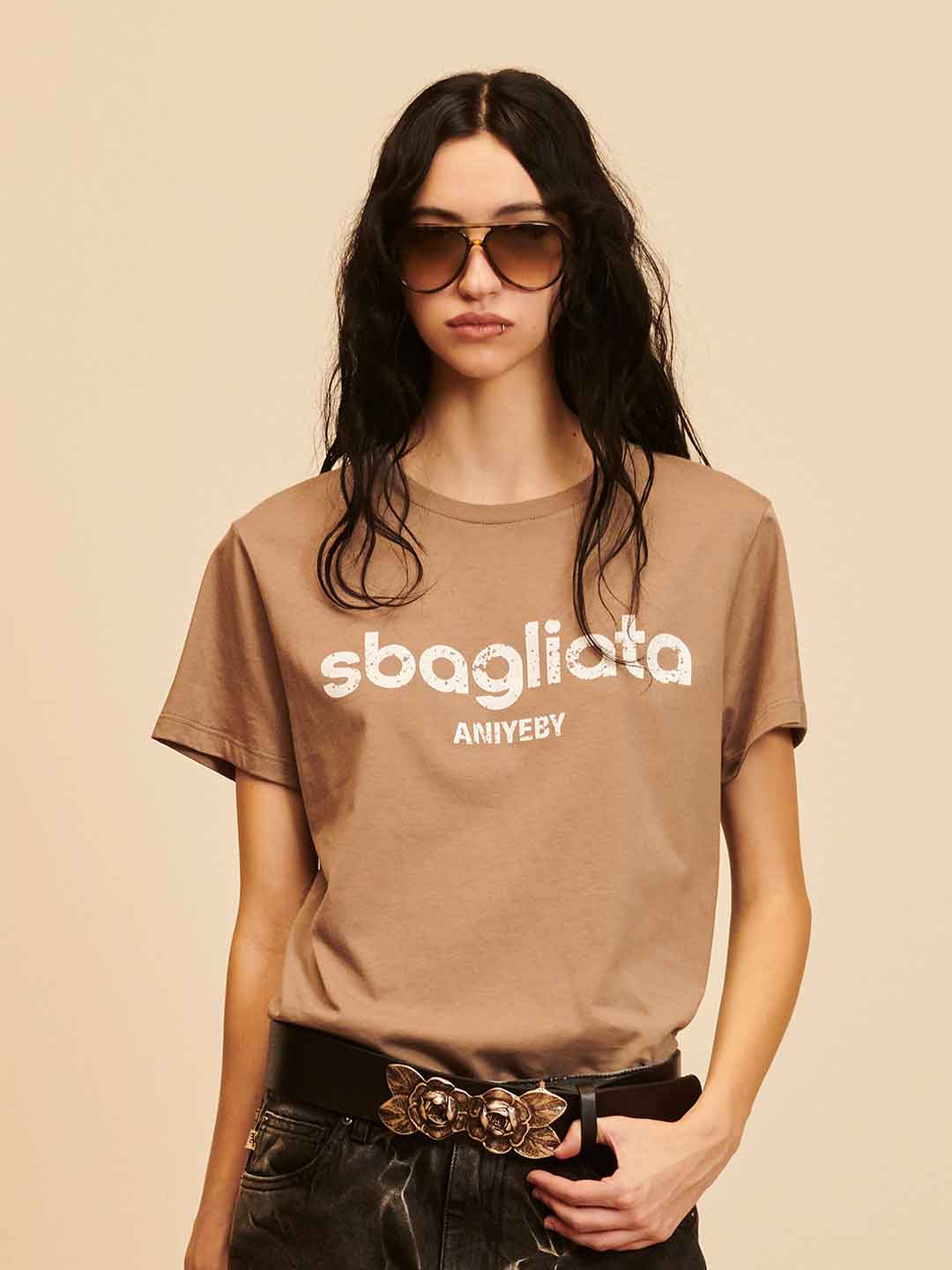 Aniye By t-shirt fango sbagliata 181331 FANGO ANIYE BY 