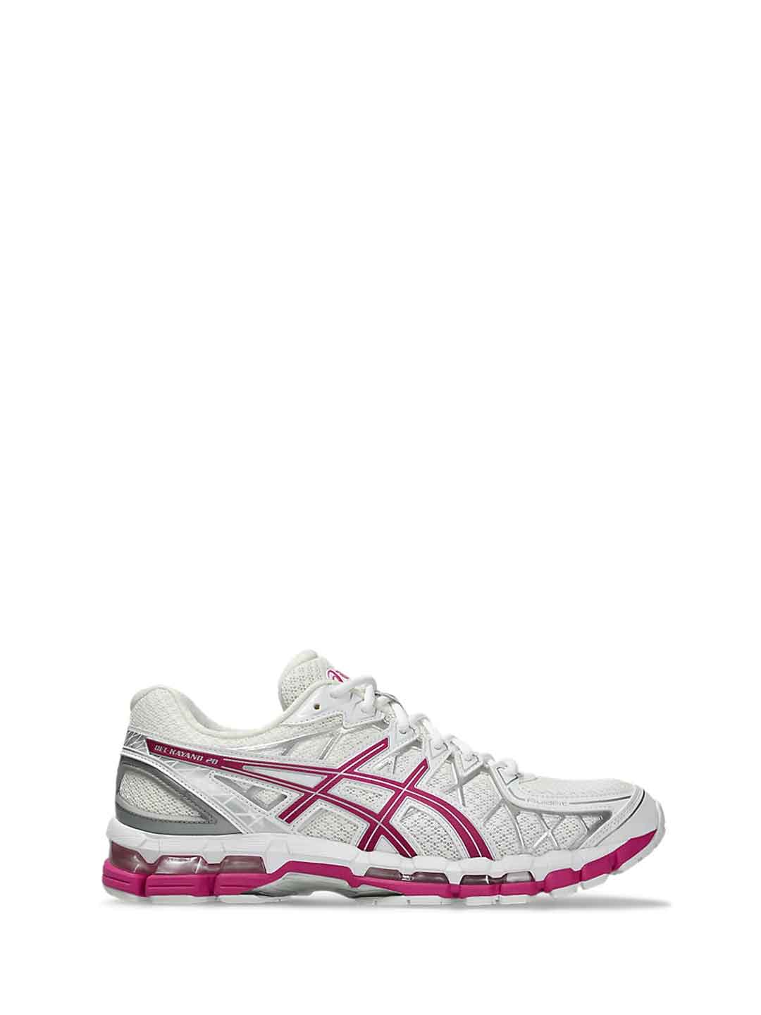 Asics Gel-Kayano 20 sneakers bianco e fucsia 1203A388-108 BIANCO ASICS 