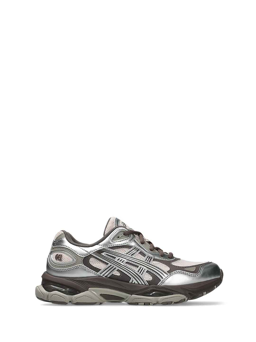 Asics Gel-NYC 2-0 sneakers marrone e rosa 1203B225-700 MARRONE ASICS 