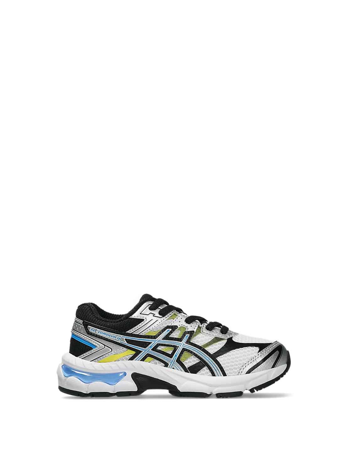 Asics Gel-Cumulus 16 PS sneakers kids bianco con logo azzurro 27-35 1204A194-101 BIANCO ASICS 