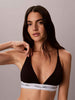 Calvin Klein top nero triangolo smerlato