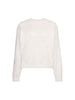Calvin Klein maglione bianco girocollo