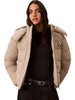 Calvin Klein giubbino beige con logo grande