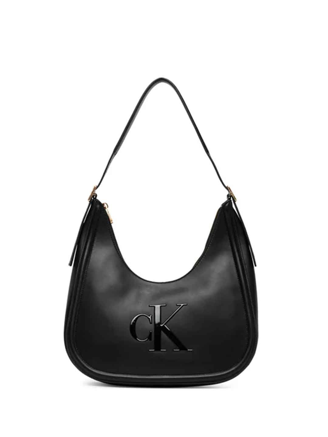 Calvin Klein Bold Crescent Bag borsa nero LV04F3427G UB1 NERO CALVIN KLEIN 