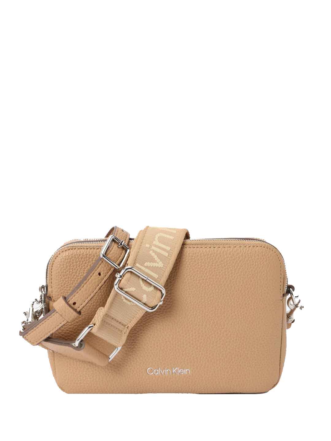 Calvin Klein borsa beige con tracolla LV04F3656G-RAJ BEIGE CALVIN KLEIN 