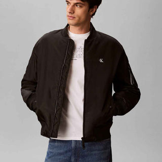 Calvin Klein giubbino nero con logo grande LV04RG505G NERO CALVIN KLEIN 