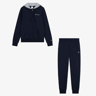 Champion coordinato nero con cappuccio grigio 222694 NERO CHAMPION 