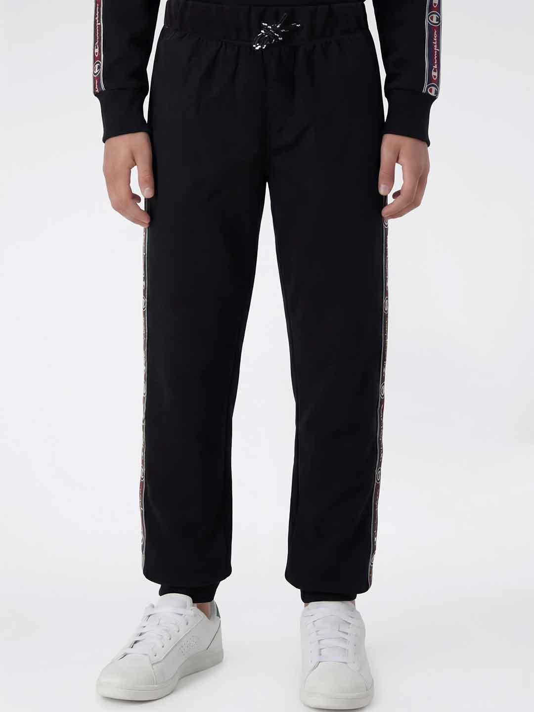 Champion pantalone kids nero con banda logata 5-16 anni 307674 NERO CHAMPION 