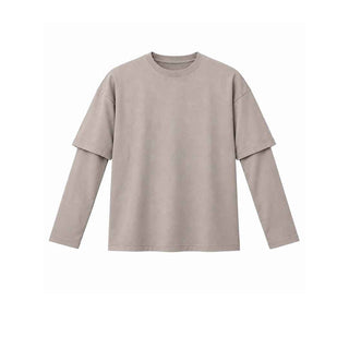 Cianotic t-shirt grigio doppia manica 25011 GRIGIO CIANOTIC 