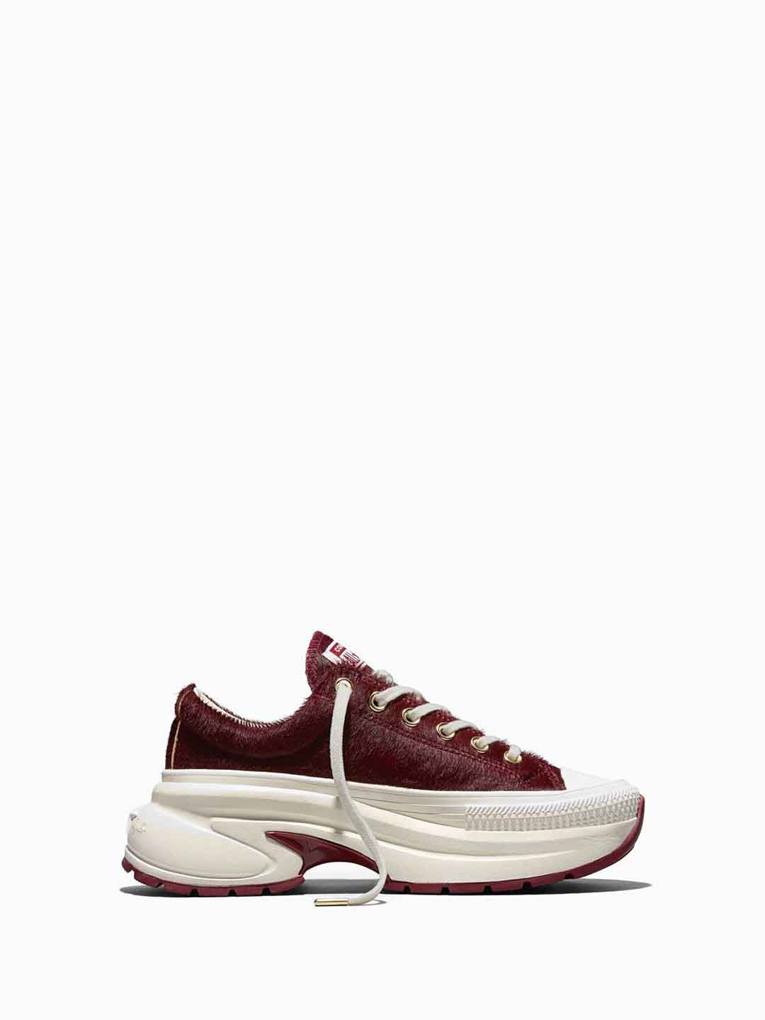 Converse Run Star Crush Pony Hair sneakers bordeaux  in cavallino A22399C BORDEAUX CONVERSE 