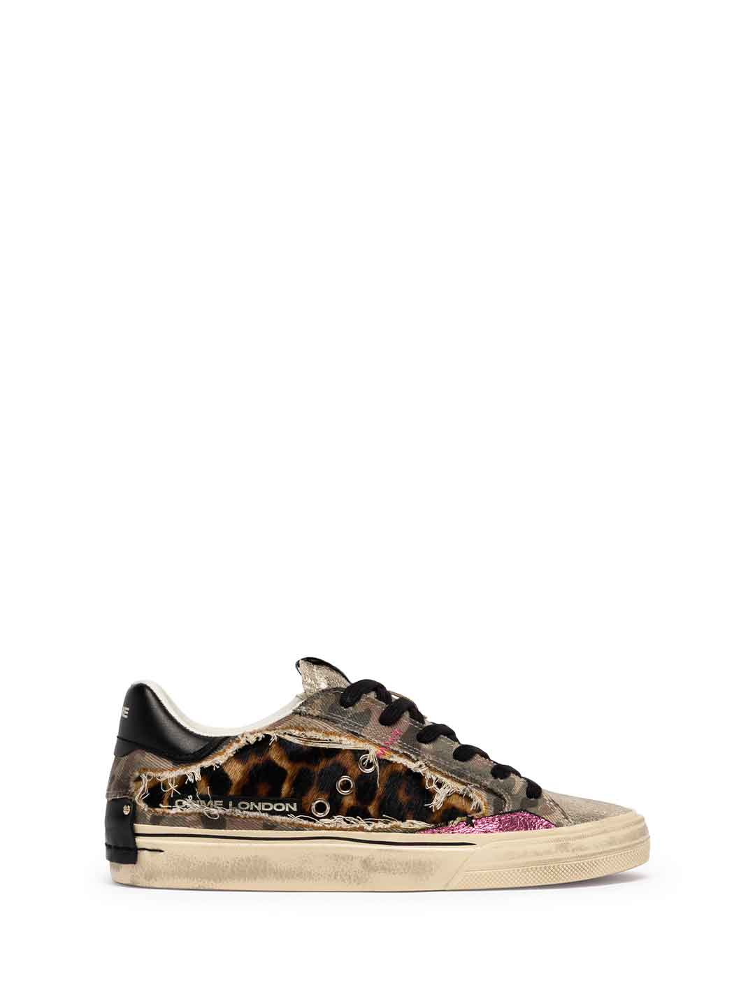 Crime Deconstructed sneakers maculato e mimetico 23076 MACULATO CRIME 