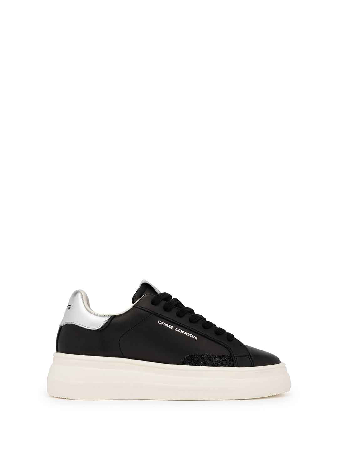 Crime New Elevate sneakers nero con platform 23754 NERO CRIME 