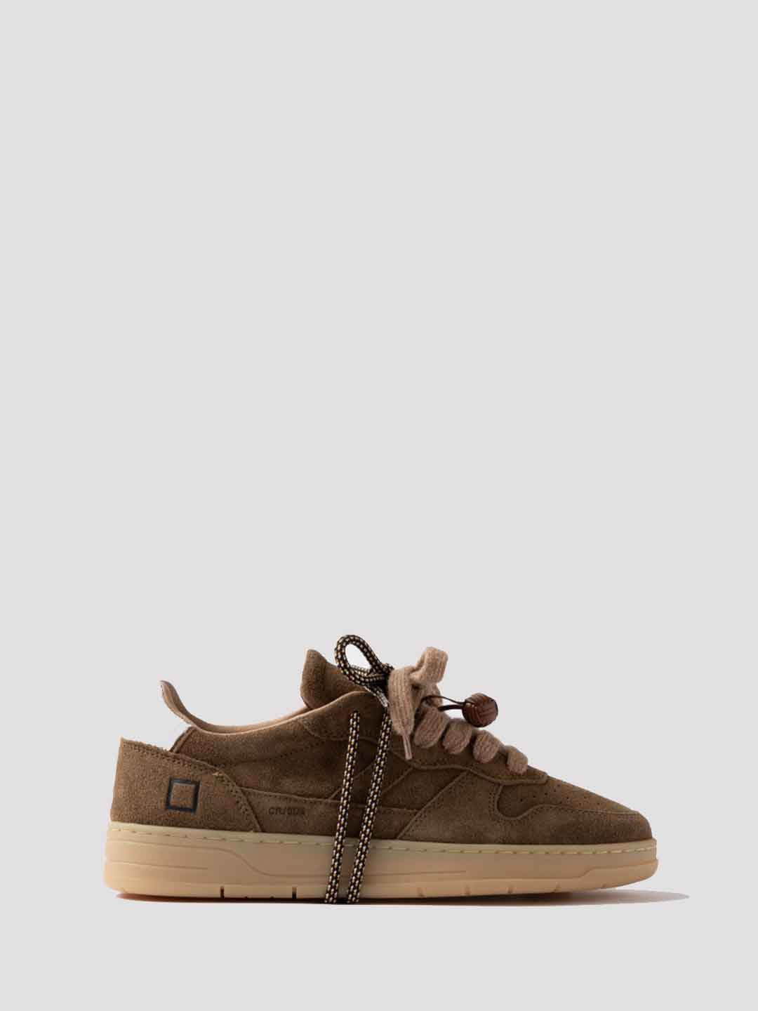 D.A.T.E. Court 2.0 sneakers beige in suede M451-C2-SD-GR BEIGE DATE 