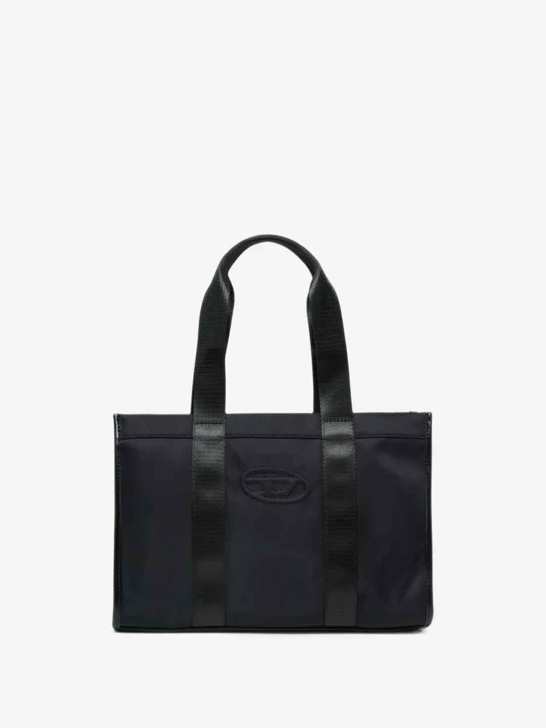 Diesel borsa nero tote in nylon J03141 KXBEW NERO DIESEL 