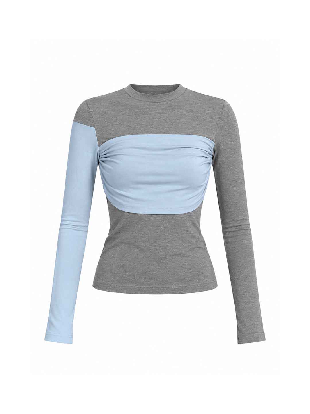 Eleh t-shirt grigio con fascia EFW260156 GRIGIO ELEH 