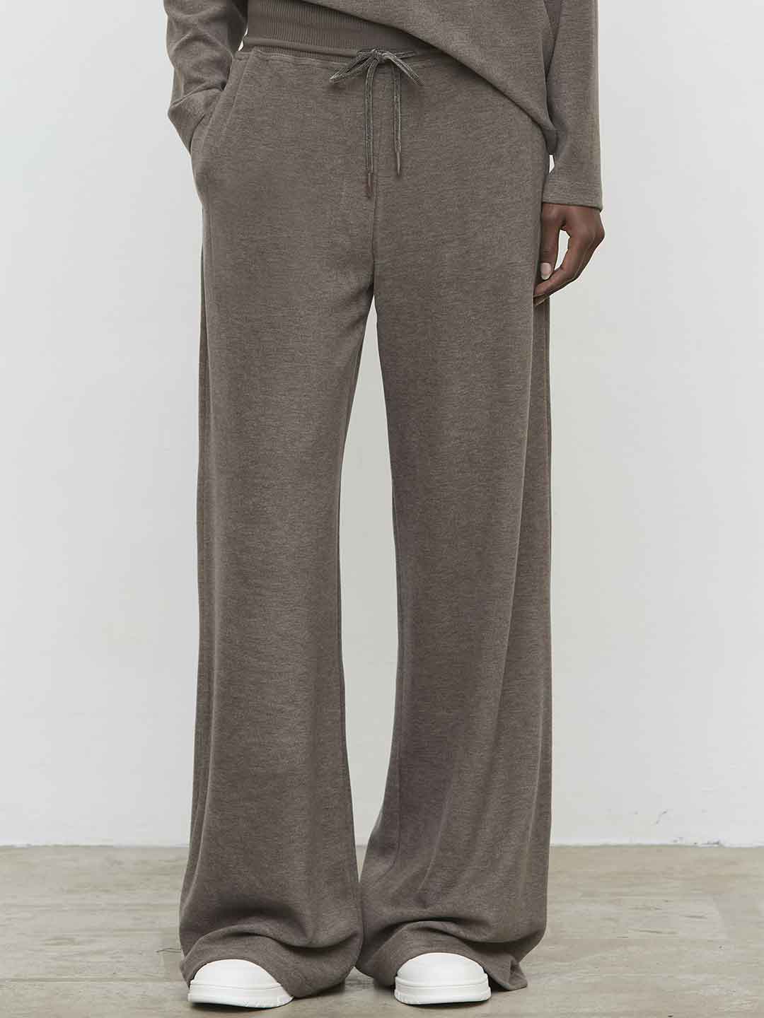 Eleh pantalone fango con elastico in vita EFW260240 FANGO ELEH 