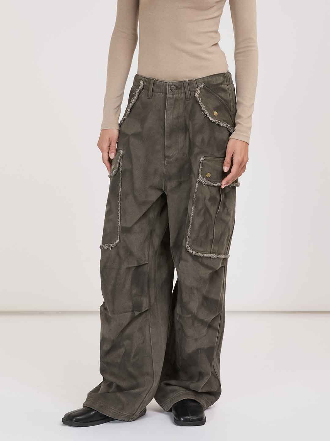 Eleh jeans grigio lavaggio sfumato EFWJ260002 GRIGIO ELEH 