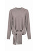 Eleh maglione fango con maniche in vita