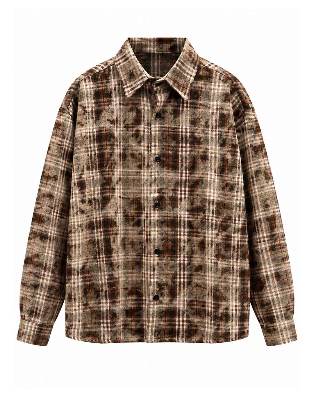 Ficko camicia marrone a quadri FK2277 MARRONE FICKO 