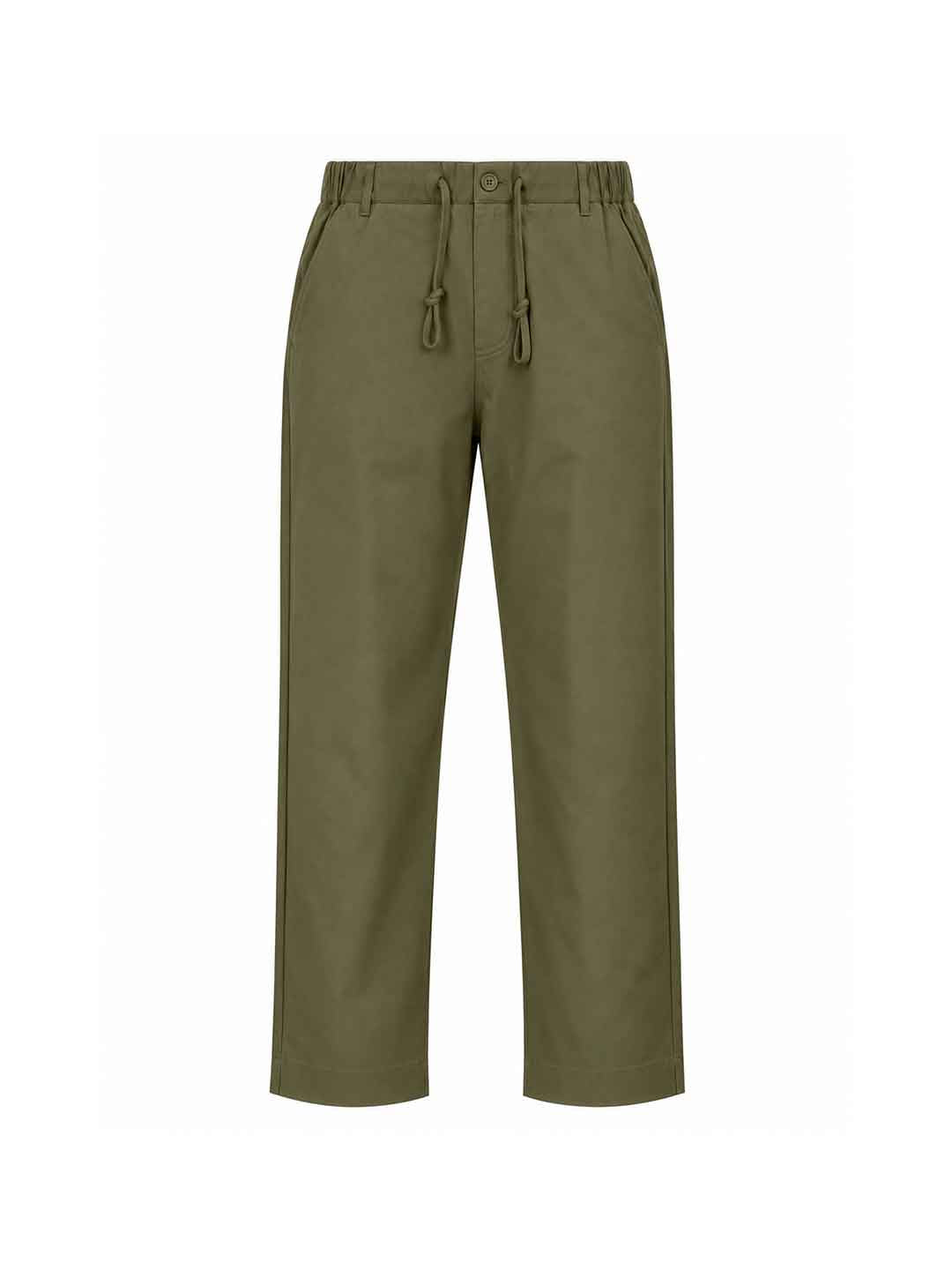 First Garment pantalone verde con coulisse FG153 VERDE FIRST GARMENT 