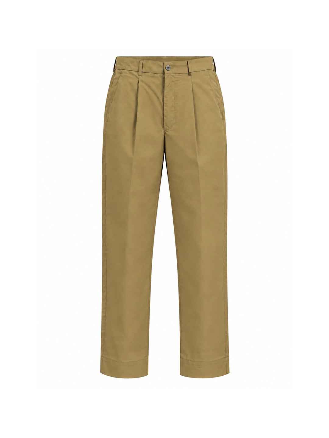 First Garment pantalone cuoio con pences FG172 CUOIO FIRST GARMENT 