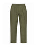 First Garment pantalone verde slim fit