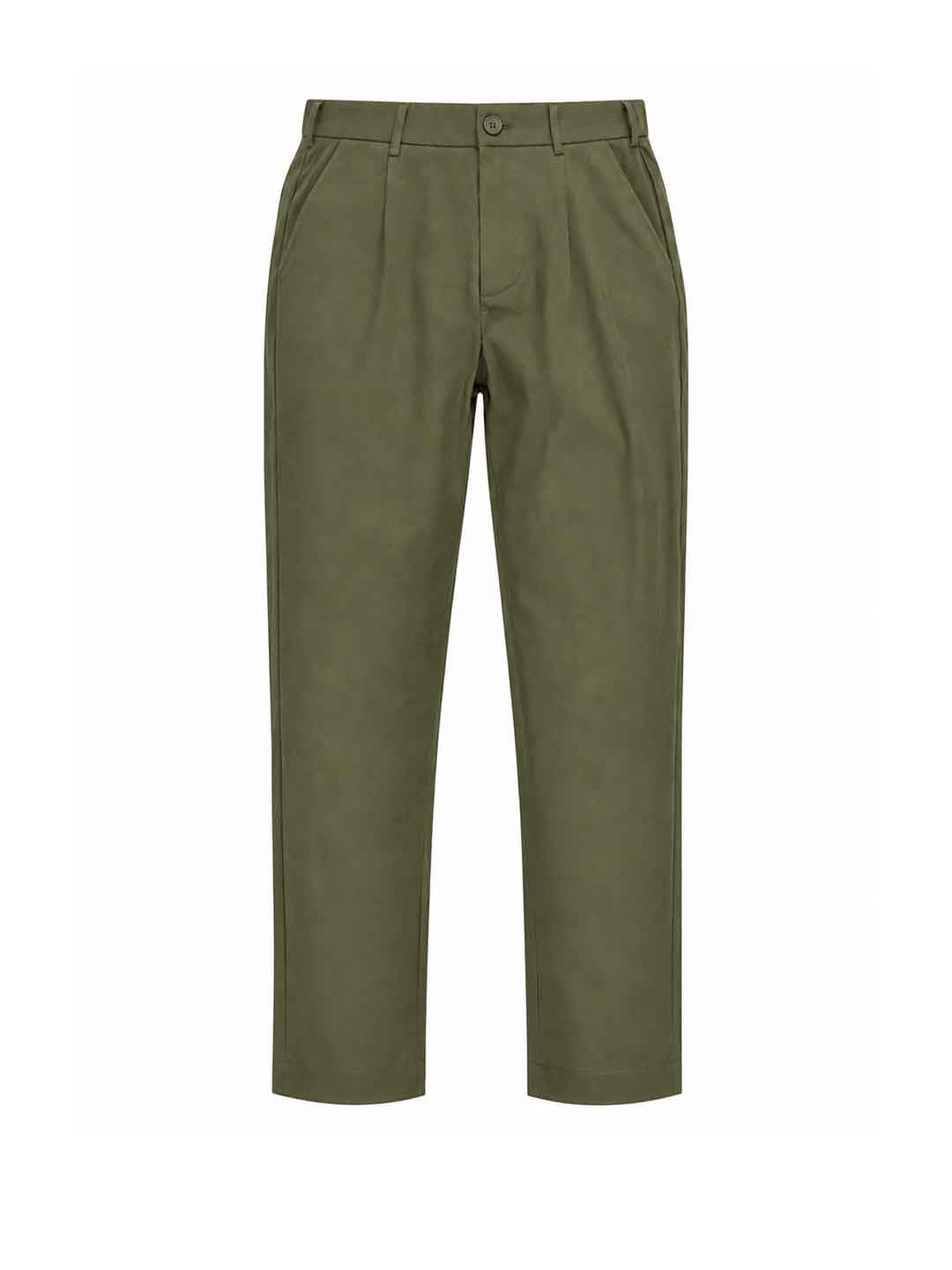 First Garment pantalone verde slim fit FG176 VERDE FIRST GARMENT 