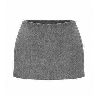Glamorous gonna grigio corta AN5912 GRIGIO GLAMOROUS 