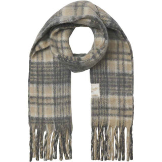 Jack & Jones sciarpa beige a quadri 12283646 BEIGE JACK & JONES 