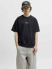 Jack & Jones t-shirt nero con stampa sul retro