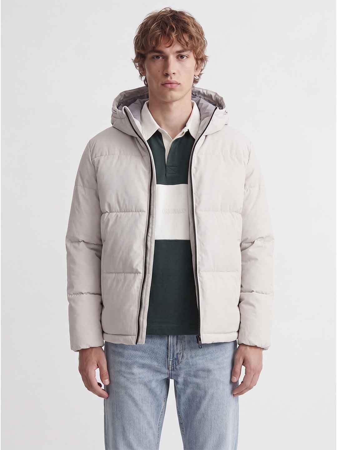 Jack & Jones piumino panna corto 12303930 PANNA JACK & JONES 