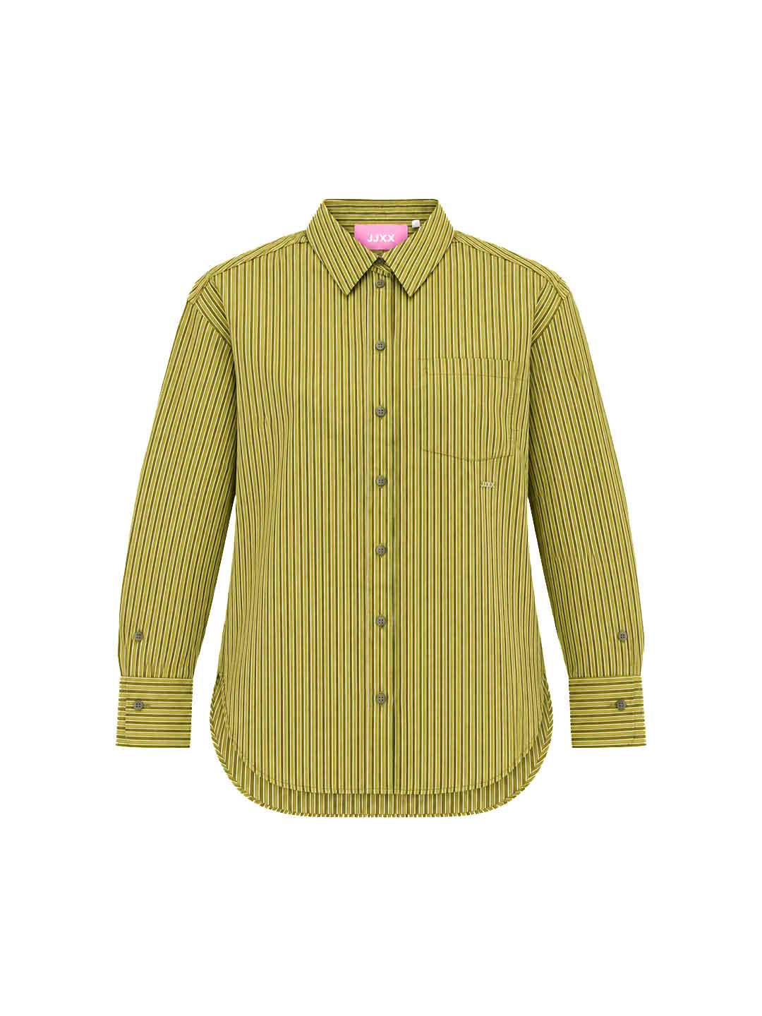 JJXX Jamie camicia verde a righe 12200353 VERDE JJXX 