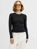 JJXX Freya t-shirt nero maniche lunghe