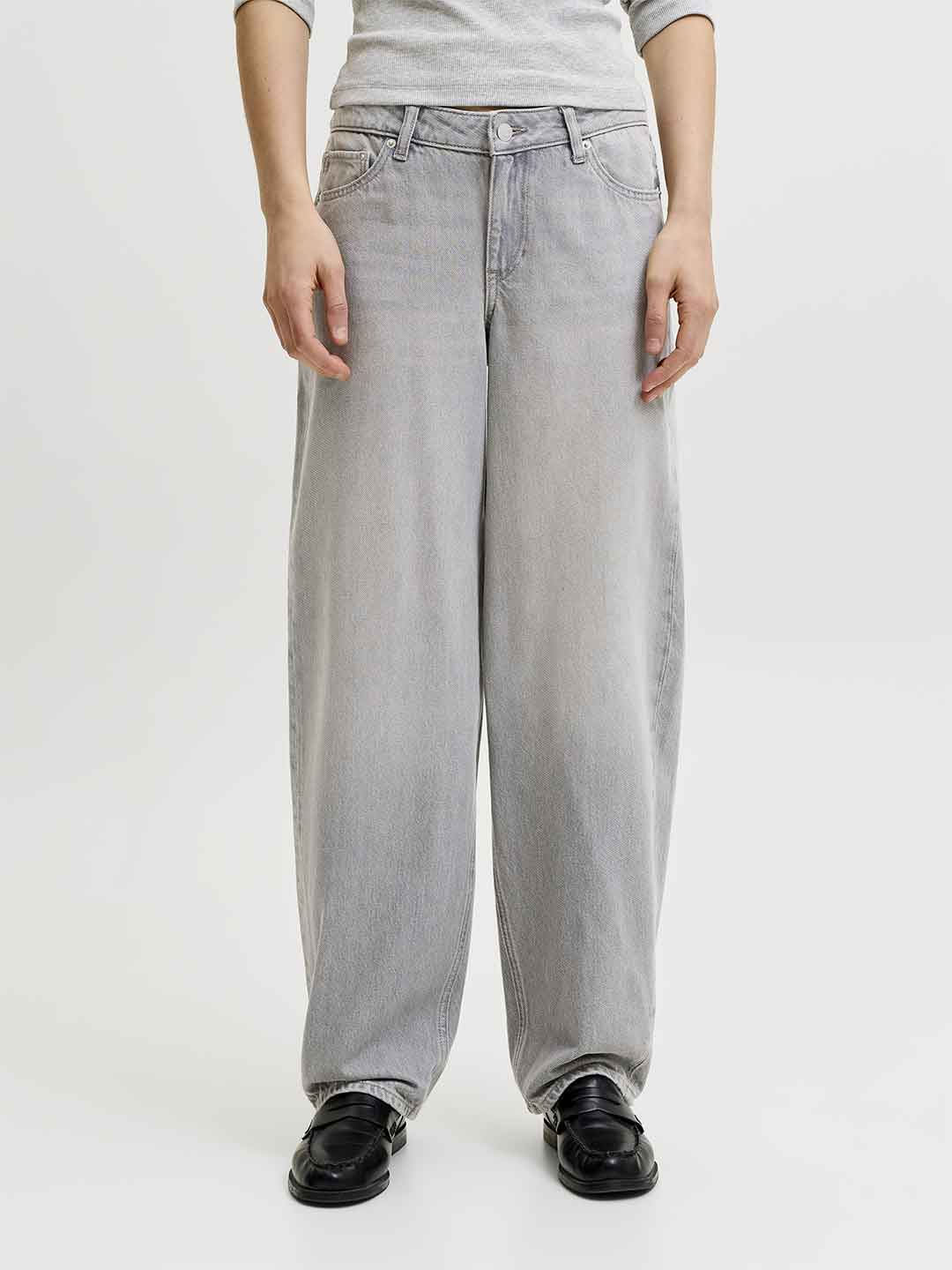 JJXX Fuji jeans grigio barrel 12300576 GRIGIO JJXX 