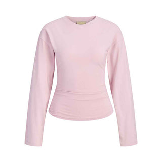 JJXX Paloma t-shirt rosa manica lunga 12303589 ROSA JJXX 