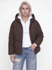 JJXX Galaxy piumino marrone con cappuccio